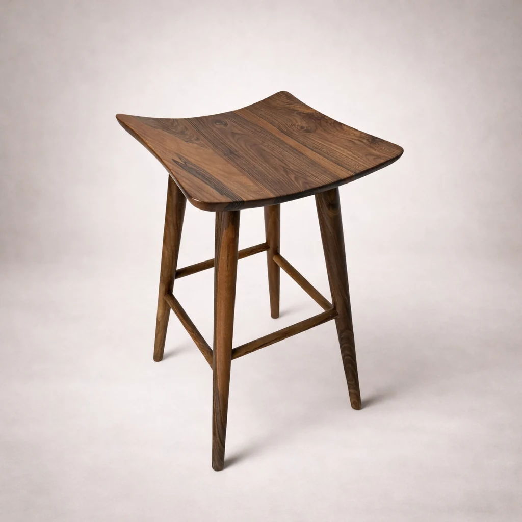 Arabic Bar Stool by Woodine