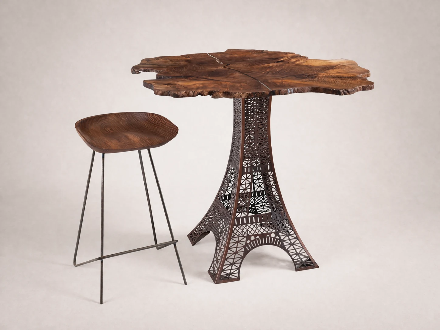 Eiffel One Bistro Table by Woodine