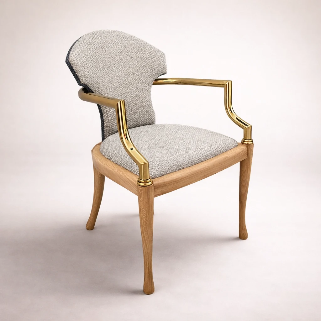Guena Soft Armchair by Woodine