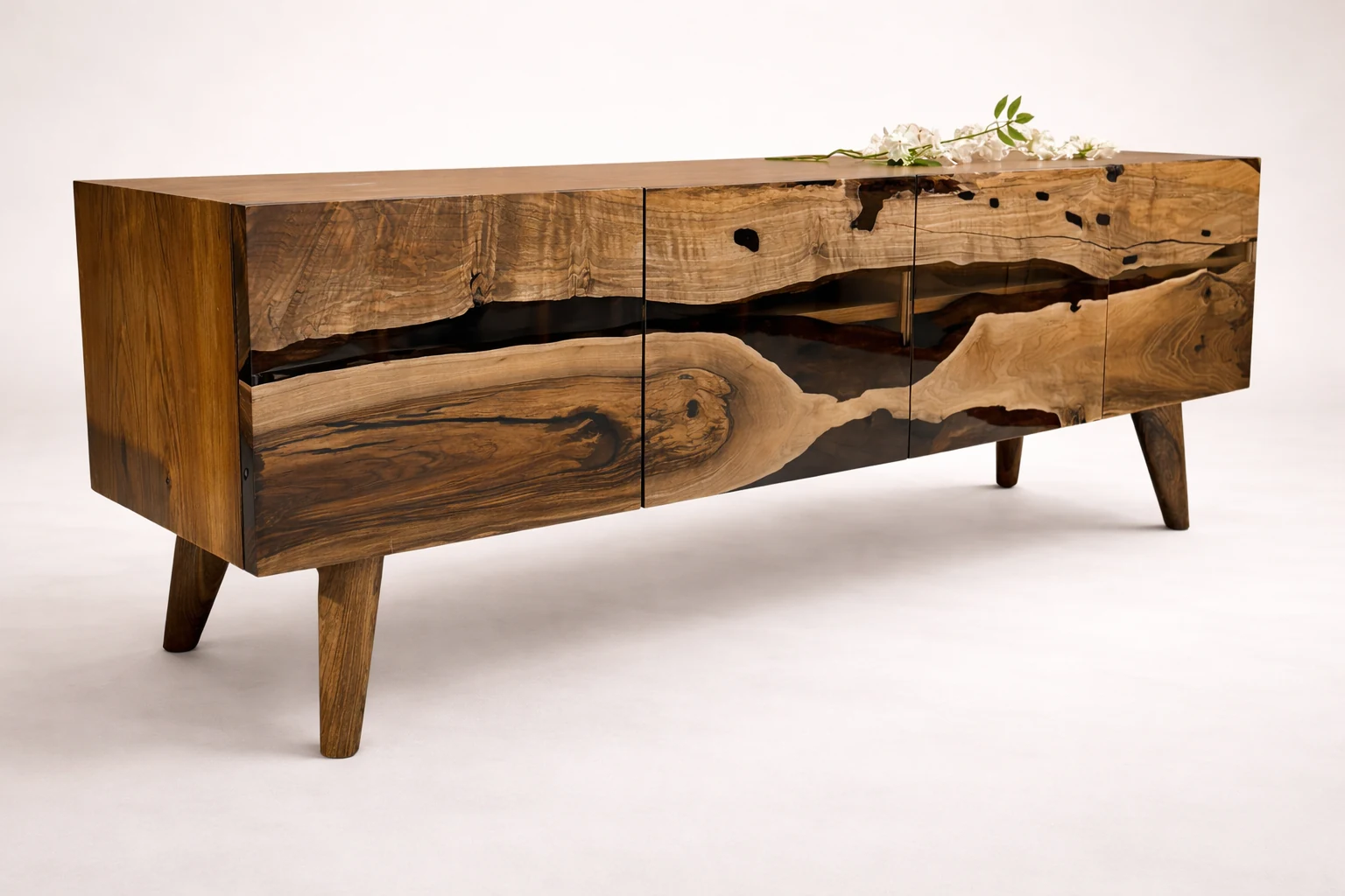 Lara Epoxy TV Unit by Woodine
