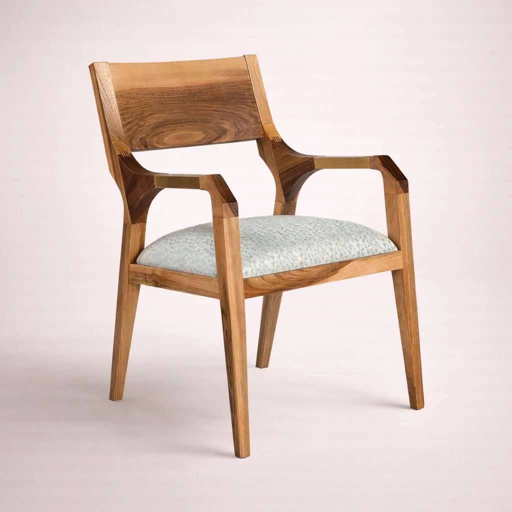 Rowel Armchair by Woodine