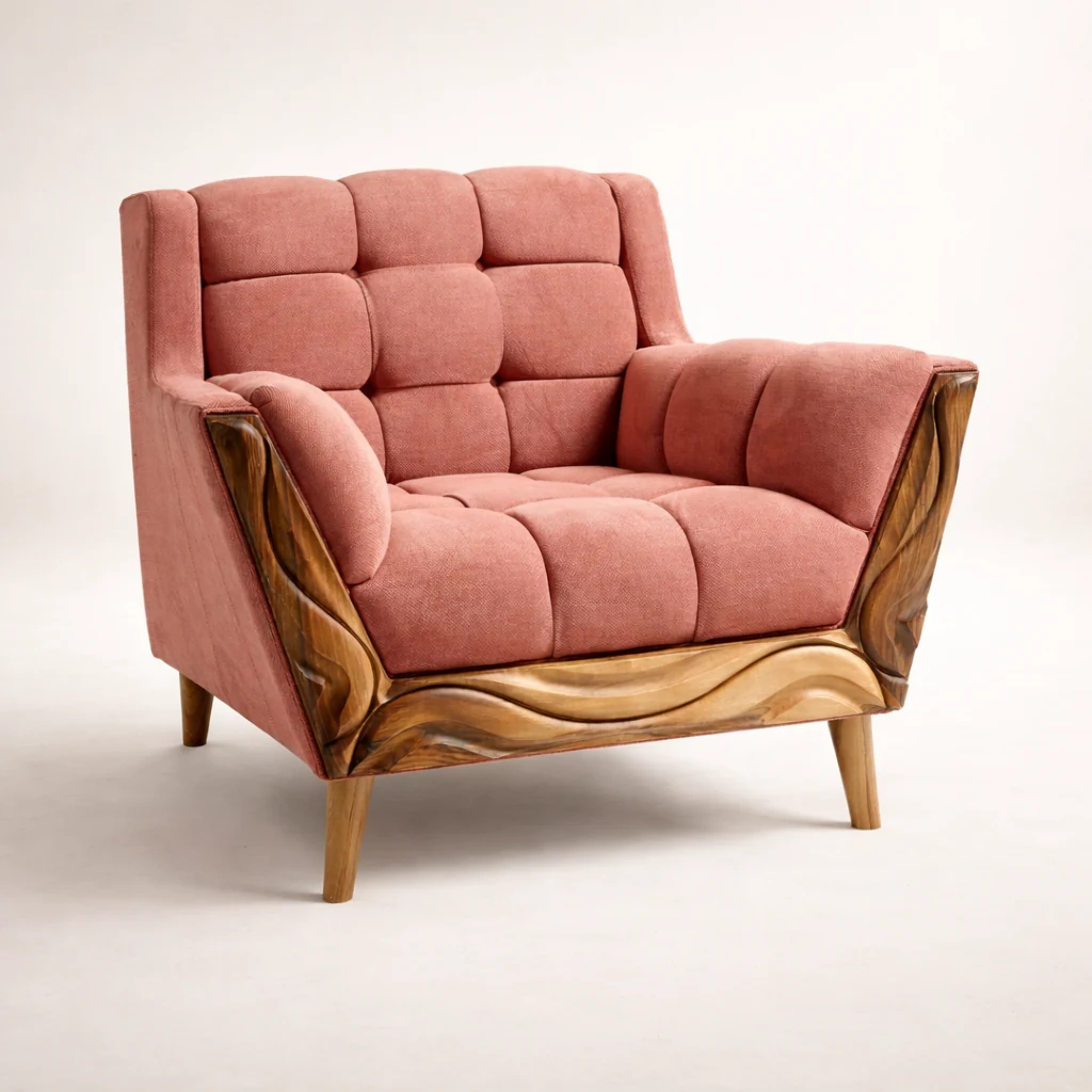 Zara Wingchair by Woodine